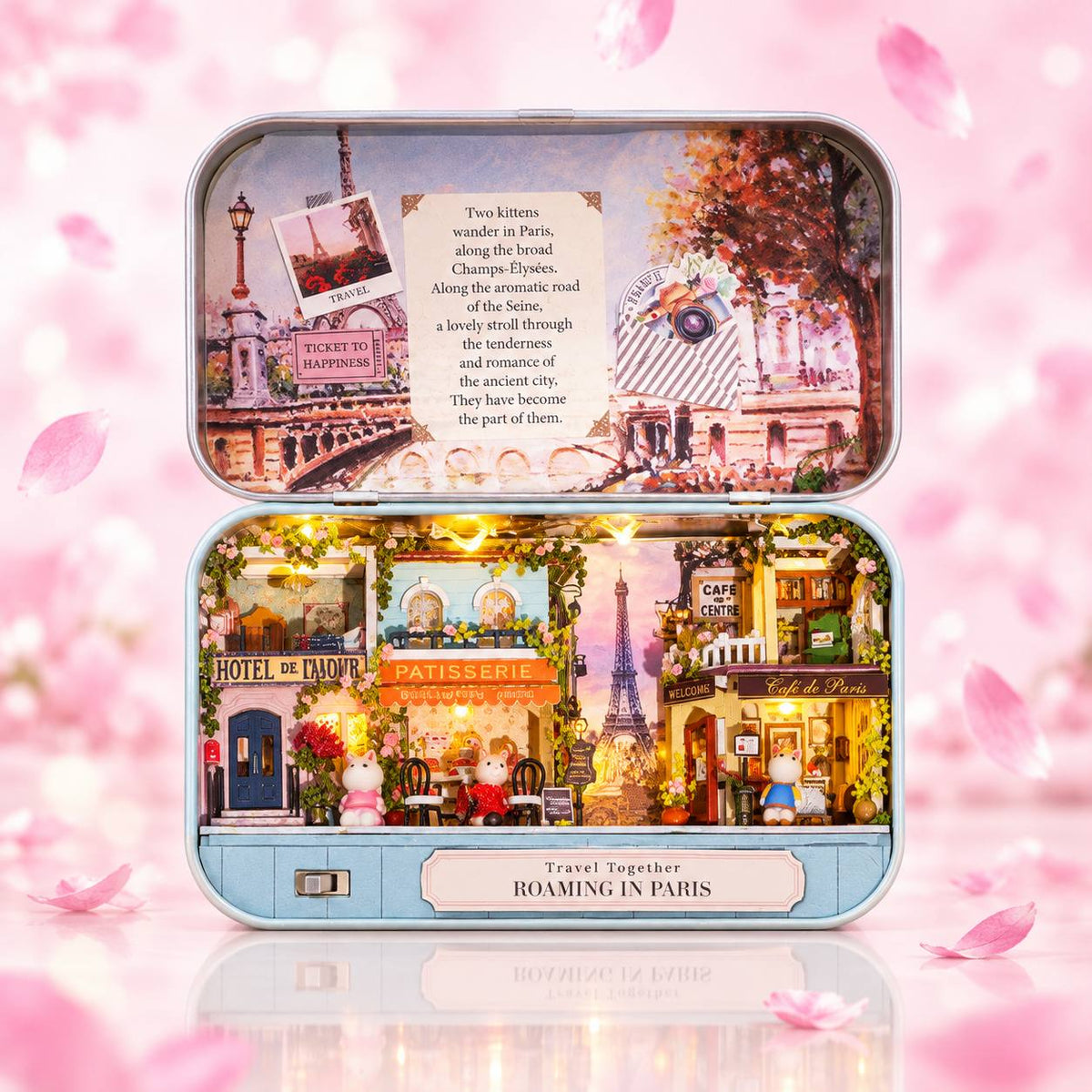 DIY Light-Up Miniature Box Kit — Paris