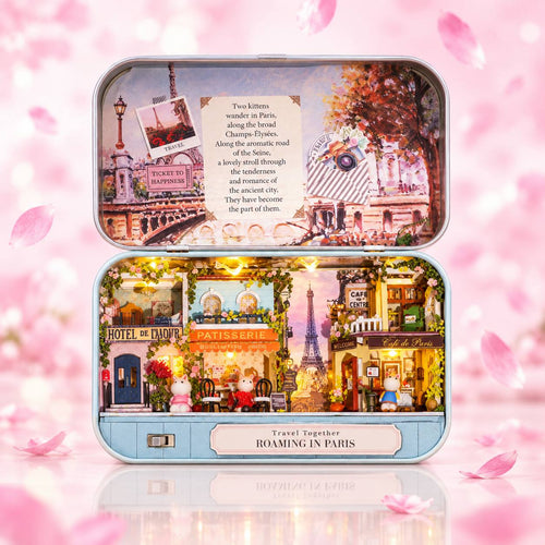 DIY Light-Up Miniature Box Kit — Paris