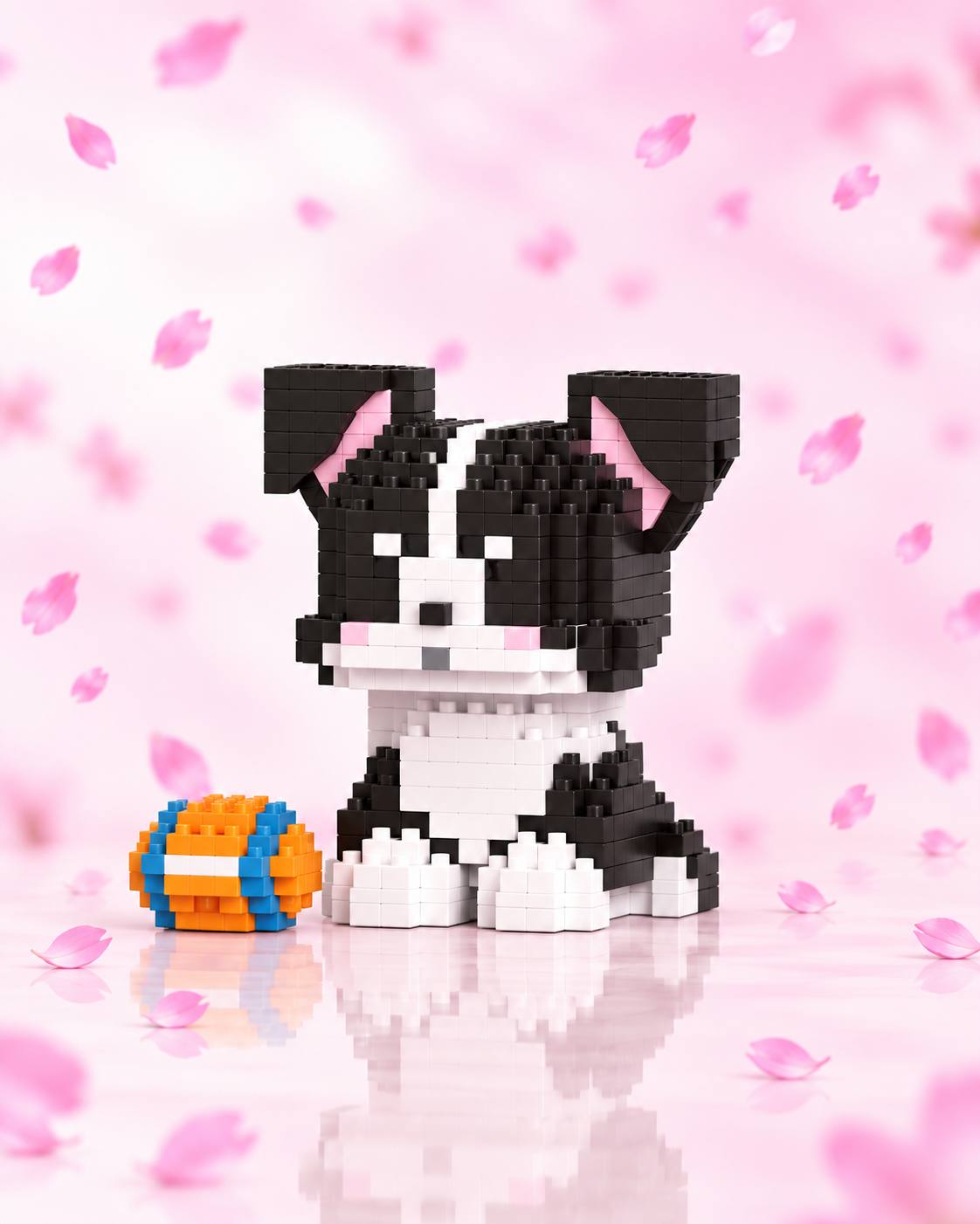 Mini Dog Block Kit — Border Collie